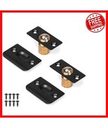 Durable Black Closet Door Ball Catch - 2 Pack for Home and Kitchen Use - $17.81