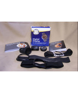 BODYBUGG CALORIE COUNTER ARMBAND WITH BLACK DIGITAL DISPLAY WATCH w bands - €12,73 EUR