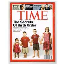 Time Magazine November 12 2007 mbox2219 The Secrets Of Birth Order - £3.09 GBP
