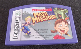 Leap Frog Leapster Math Mission Learning Game Cartridge Only - Tested &amp; Works - £4.73 GBP