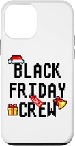 12 mini Holiday Shopping Black Friday Crew Funny Christmas Gift Case - $42.02