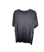 Real Essentials Mens Size XL Colorblock Athletic T-Shirt Heathered Gray - $14.03 CAD