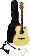 Rockjam Premium Acoustic Guitar Kit, with Guitar Bag, Guitar Tuner, Guit... - $57.00