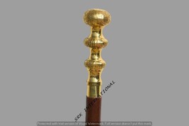 Victorian Handle Wooden Vintage Style Antique Designer Walking Stick Cane - £37.40 GBP