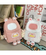 Schoolbag female bear robot student shoulder bag - $22.35