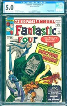Fantastic Four Annual #2 (1964) CGC 5.0 -- Origin of Doctor Doom; Lee &amp; Kirby - £654.78 GBP
