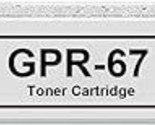 Gpr-67 Gpr67 High Capacity Black Toner Cartridge For Canon Imagerunner A... - £231.96 GBP