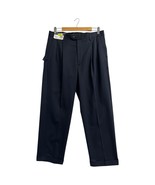 New Ralph Lauren Pants Mens 36X29 Blue Navy Wrinkle Resistant Pleated Cu... - $67.68 CAD