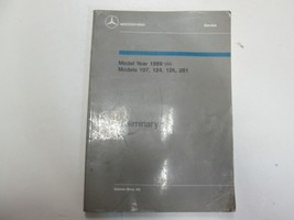 1989 Mercedes Benz Model 107 124 126 201 Prelim Intro into Service Manua... - $84.82