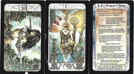 The first Pentacle of XENYA Tarot Trading Cards Pack of 6 - $8.95