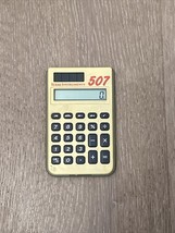 VINTAGE Working Texas Instruments 507 Solar calculator  - $187.33 MXN