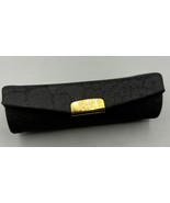 Vtg Mary Kay Lipstick Case Black Hard Mirror Snap - $8.60