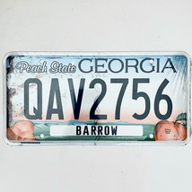  United States Georgia Barrow County Passenger License Plate QAV2756 - £13.22 GBP