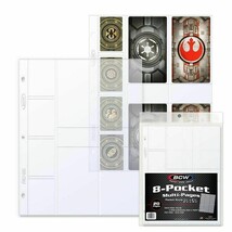 Pack of 20 BCW Pro 8-Pocket Pages (1-PRO8M-20) - $9.54