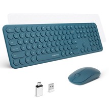 Wireless Keyboard And Mouse, 2.4G Full Size Wireless Keyboard Mouse Combo, Ultra - £57.53 GBP