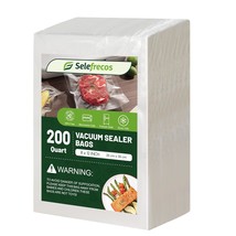 Vacuum Sealer Bags, 200 Quart Bpa Free 8X12 Inch Vacuum Seal Bags For Food Saver - £36.37 GBP