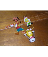 Vintage to Now Lot of 3 Plastic Disney Goofy Santa Tweety Bird &amp; Yellow ... - $9.49