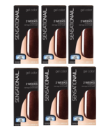 6 - Sensationail by Nailene Gel Polish Color 71595 Espresso Bean 6 Pack ... - $11.18