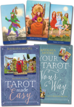 Tarot Made Easy by Barbara Moore Tarot CARD DECK &amp; Booklet Llewellyn BOX SET - £17.02 GBP