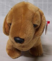 Ty Beanie Buddy Tan Weenie The Weiner Dog Dachshund Plush Stuffed Animal Toy New - $24.74