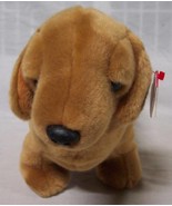 TY Beanie Buddy TAN WEENIE THE WEINER DOG DACHSHUND Plush STUFFED ANIMAL... - $33.83 CAD