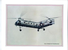 Boeing Vertol Print of Piasecki NAVY HUP Helicopter by S Cutuli - $21.75