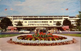 Vtg Postcard Monmouth Park, Oceanport, N.J., Grandstand Entrance - £4.61 GBP