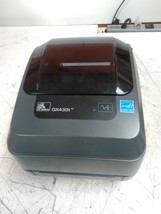 Defective Zebra GX430t USB Thermal Label Printer BAD Printhead w/ PSU AS-IS - $850.83 MXN