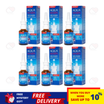 6 X 30ml AQUA MARIS Classic 100% Natural Nasal Spray for Irritated &amp; Dry... - £75.86 GBP