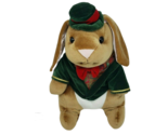 VINTAGE 1985 COMMONWEALTH VELVETEEN TOYS R US BUNNY RABBIT STUFFED ANIMA... - $19.00