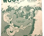 Woody Woodpecker Sheet Music 1948 Recorded by Kay Kyser Leeds Music Walt... - $11.83