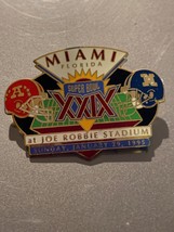 Super Bowl XXIX Joe Robbie Stadium Miami Florida 1-29-1995 Collectors Pin - £3.99 GBP