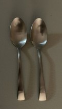 2 Zwilling J A Henckels Stainless Bellasera Satin 18/10 Soup Place Tablespoons - $12.64