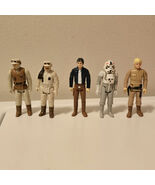 Vintage 1980 L.F.L. Kenner Star Wars 4&quot; inch Figures Hong Kong Lot Of 5 - $99.63 CAD