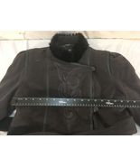 Womens Joungyeon Boutique Black Gothic Design Wool Blend Winter Full Ove... - $38.61