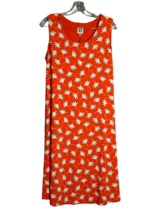 Anne Klein Sleeveless Knit Trapeze Dress Red Poppy Fit &amp; Flare Womens Size 1X - £24.27 GBP