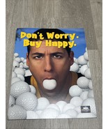 HAPPY GILMORE 1996 ORIGINAL MOVIE POSTER PRESS KIT 8.5 x 11 FOLD OUT JD - $460.35 MXN
