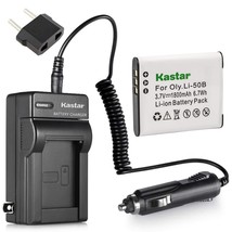 Kastar Battery and Charger for Olympus Li-50B and Olymous Stylus 1010 Stylus 102 - £16.01 GBP