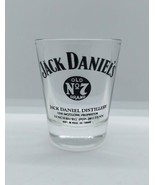 JACK DANIELS OLD No. 7  SHOT GLASS - $13.56 CAD