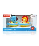 Fisher-Price Toy Boat Lion and Elephant Figures Play Set for Bath - $247.68 MXN