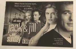 Jack &amp; Jill Tv Guide Vintage Print Ad Jaime Pressly Justin Kirk Tpa15 - $6.92