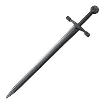 Munetoshi 33 Polypropylene Persian Shamshir Scimitar Sword Black LARP C... - $16.81+