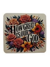  Christian Refrigerator Magnet – “How Great Is Our God” – Floral - $6.62 CAD
