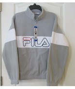 Fila Sport 1/4 Zip Heavyweight Fleece Pullover, Gray or Black Women&#39;s Sz... - $22.25