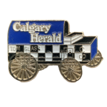 Calgary Herald Stampede Chuck Wagon Vintage Pin Brooch - $9.95