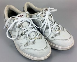 MBT Sport 7.5 White Leather Walking Shoes Sneakers 37 2/3 EU - $37.73