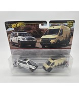 Hot Wheels Premium 1 64 Toyota Land Cruiser Prado and Mercedes-Benz Spri... - €12,30 EUR