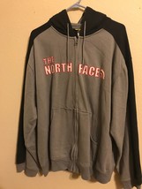 Vintage Men's TNF North Face A5 series Hoodie Gray/ black XL Extra Large New - $47.41