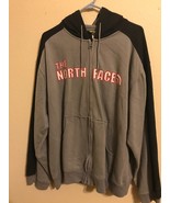 Vintage Men&#39;s TNF North Face A5 series Hoodie Gray/ black XL Extra Large... - $47.41