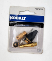 Kobalt Inflation Kit Needle Ball Tools 5 Piece Metal Blowup Pump Up Swim Floats - £7.11 GBP